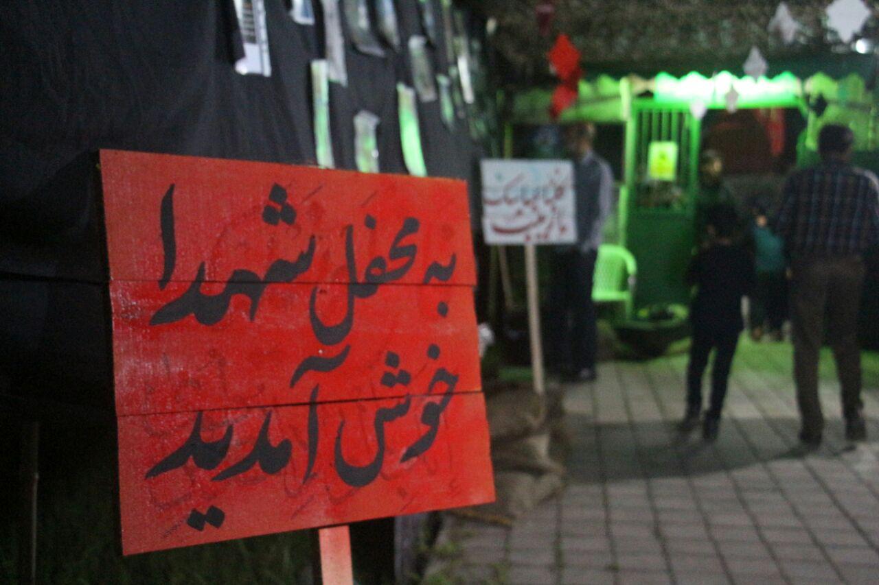 مراسم شهادت حضرت رقیه(س) و یادواره شهدای منطقه شهید باهنر رشت برگزار شد+ تصاویر