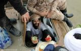 گزارش تصویری/ حضور جوانان هیئتی و انقلابی رشت در مناطق سیل زده گلستان و کمک‌رسانی به مردم