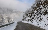 نخستین برف پاییزی در ارتفاعات گیلان به زمین نشست
