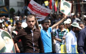 همبستگی مردم استان گیلان با مظلومان فلسطین در راهپیمایی روز قدس