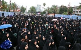 اجتماع بانوان رشتی در دفاع از فرهنگ حجاب و عفاف +تصاویر و متن بیانیه