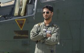 پیکر شهید گیلانی “حادثه بالگرد دریای خزر” در رشت تشییع می‌شود