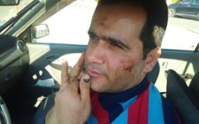 بازرس سازمان تاکسیرانی رشت مورد ضرب وشتم قرار گرفت + عکس