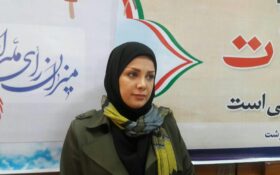اولین بانویی که در انتخابات شورای اسلامی شهر رشت ثبت نام کرد