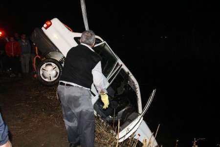 ۵ کشته در سقوط خودرو به داخل رودخانه