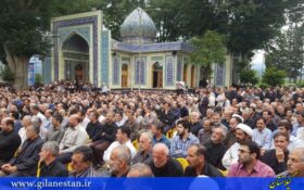 مراسم هفتمین روز شهادت شهید عشوری در رودسر برگزار شد