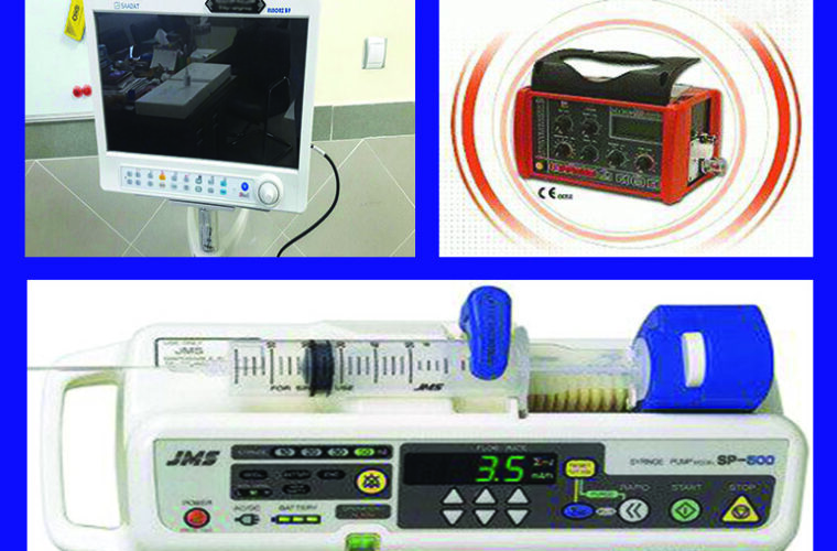 اهدای چند دستگاه تجهیزات پزشکی به بیمارستان پورسینا