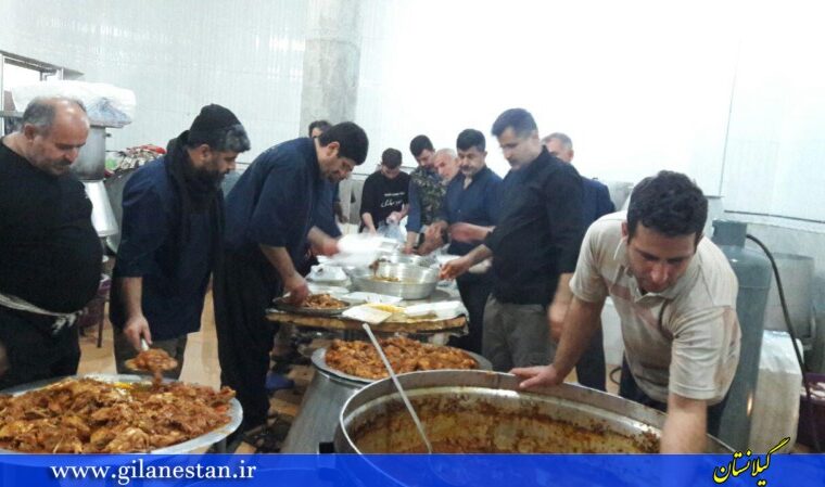آشپزخانه موکب خدام الحسین(ع) گیلان در نجف اشرف + تصاویر