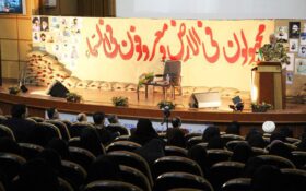 دومین سالگرد شهدای گمنام دانشگاه آزاد اسلامی رشت برگزار شد + تصاویر