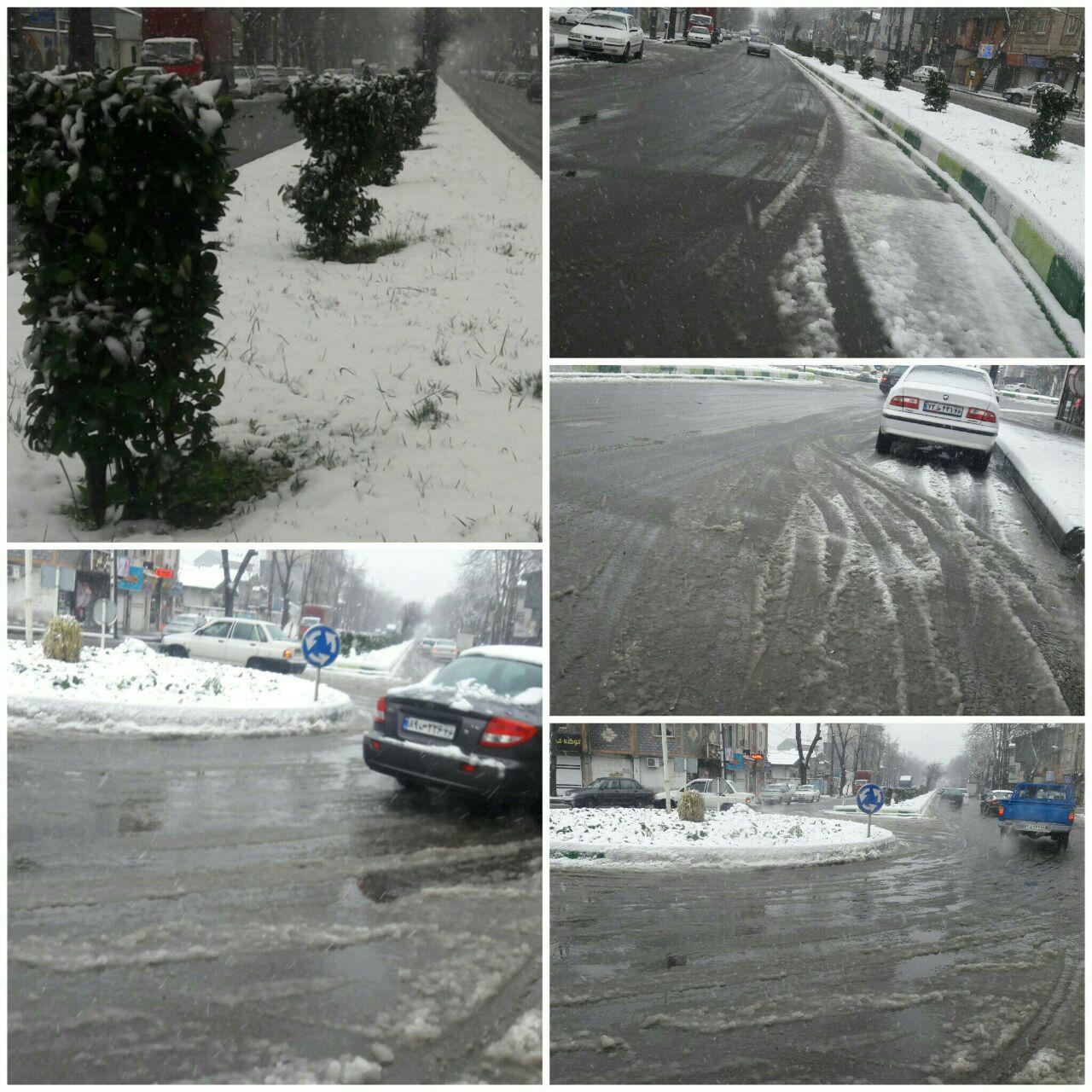 تعطیلی مدارس شهرستان های گیلان به دلیل بارش برف + جزئیات
