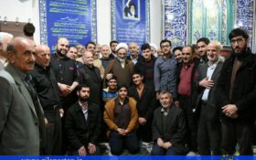 حضور امام جمعه رشت در مسجد امیرالمومنین(ع) پاسکیاب – حافظ آباد + تصاویر