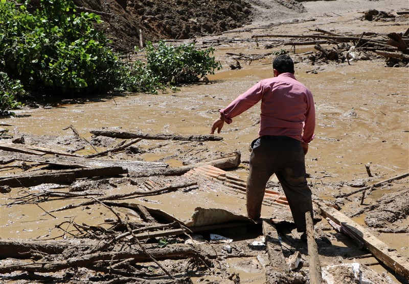 خسارت ۱۰۰ میلیاردی “سیل و رانش زمین” در رودسر+ تصاویر