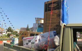 اهدای ۹ سری جهیزیه به نوعروسان بخش های خمام، خشکبیجار و لشت نشا توسط سپاه مقداد+ تصاویر