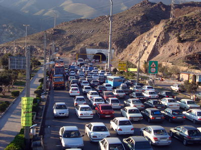 وضعیت ترافیک محورهای ورودی و خروجی گیلان نسبتاً آرام است