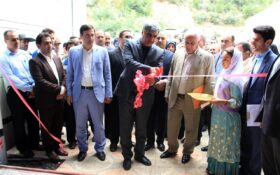 افتتاح نخستین نیروگاه تجدیدپذیر برق آبی کشور در تالش