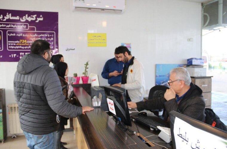 پایانه هوشمند مسافربری شهرداری لاهیجان ، آماده میزبانی از مسافران است