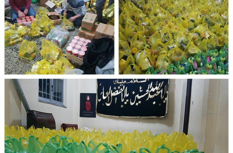 اهدای ۱۳۰ بسته مواد غذایی به نیازمندان در فومن
