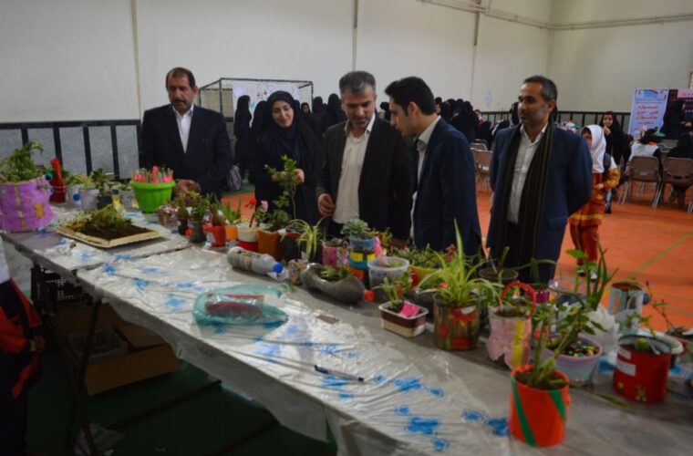 جشنواره ی گلدان کوچک من در مدارس املش برگزار شد+تصاویر