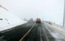 ۵۳۲ کیلومتر از جاده های کوهستانی استان گیلان برف روبی شد