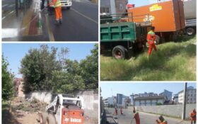 ادامه اجرای طرح پاکسازی هفتگی محلات شهر رشت