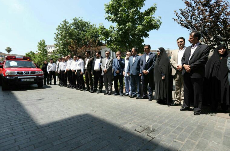 گزارش تصویری حضور شهردار رشت، اعضای شورای اسلامی شهر و مدیران شهری در رژه خودرویی بسیج ملی کنترل فشار خون