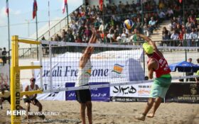 برگزاری دومین دوره مسابقات والیبال ساحلی کشور به میزبانی کلاچای