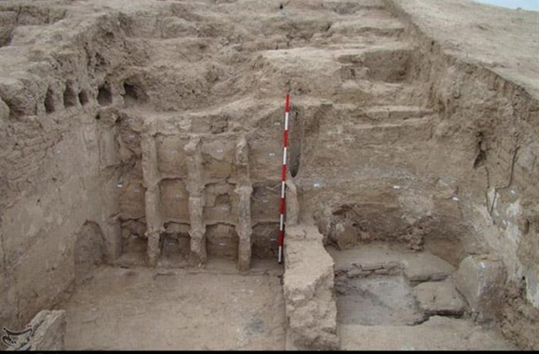 بقایای یک گور باستانی در املش گیلان کشف شد