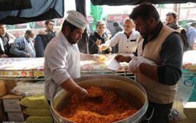 اطعام روزانه ۴ هزار زائر در کربلای معلی توسط شهرداری رشت