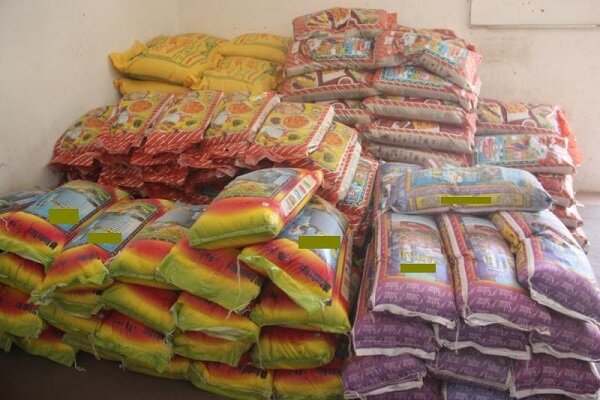 ۲.۵ تن برنج قاچاق در آستارا کشف و ضبط شد