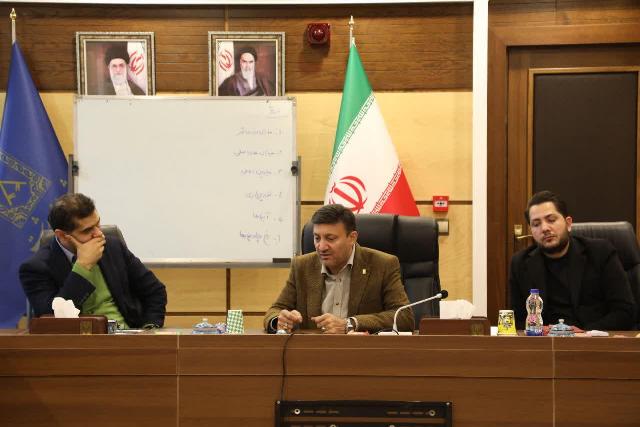 گزارش تصویری جلسه شورای معاونین شهرداری با حضور شهردار رشت