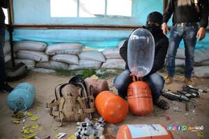 وقتی ابتکار ساده رزمندگان فلسطینی سیستم پدافندی اسراییل را فلج می‌کند/ لوازم بهداشتی اهدایی سازمان ملل به غزه بلای جان صهیونیست‌ها شد +تصاویر