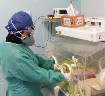 دو نوزاد مبتلا به کرونا در گیلان از بیمارستان مرخص شدند