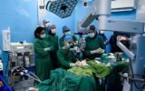 گزارش تصویری/ نخستین جراحی کاشت حلزون شنوایی در گیلان