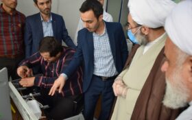 تصاویر/ بازدید امام جمعه رشت از شرکت تولید دستگاه ضدعفونی کننده هوا با قابلیت از بین بردن کرونا