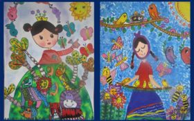 دو عنوان برگزیده جشنواره نقاشی«صلح و دوستی» به گیلانی‌ها رسید