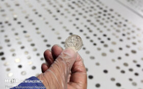 ۲۸ عدد سکه دوره ساسانی در رودبار کشف شد