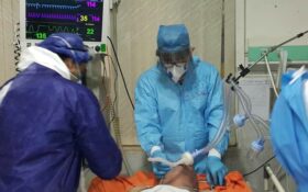 خدمت‌رسانی بیمارستان ارتش به بیماران کرونایی