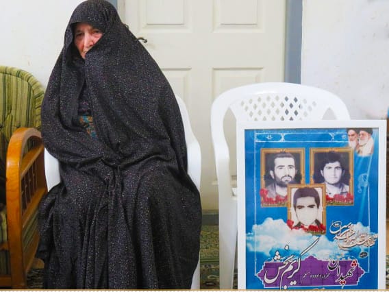 درگذشت مادر سه شهید، سه جانباز و یک آزاده گیلانی دوران دفاع مقدس