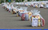 توزیع ۶۰۰ بسته معیشتی میان نیازمندان به همت کارکنان انتظامی گیلان+ تصاویر