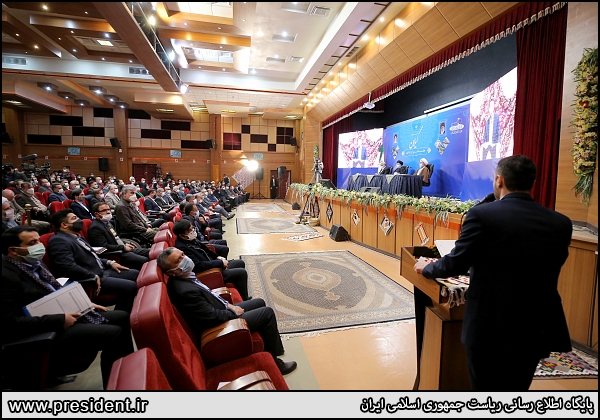 گزارش تصویری/ جلسه شورای اداری گیلان با حضور رئیس جمهور