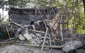 تخریب بنای غیر مجاز و رفع تصرف ۱۱ هکتار از اراضی جنگلی در خمام