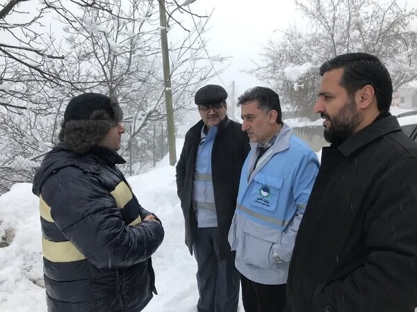 خسارت روستاییان آسیب دیده از برف جبران می‌شود
