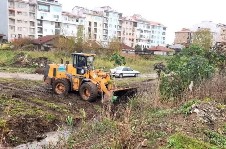 عملیات احداث پروژه پارک ساحلی شهدای سلامت کلاچای آغاز شد