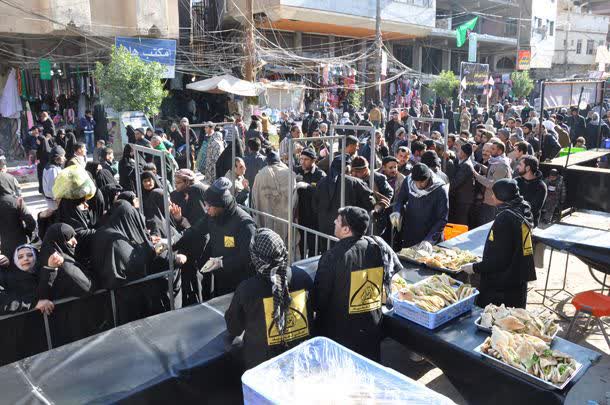 عمود ۵۳۰ در مسیر پیاده روی اربعین، میعادگاه اهل تسنن و تشیع شهرستان تالش/ از اسکان و پذیرایی تا خدمات تعمیر ویلچر و کفاشی