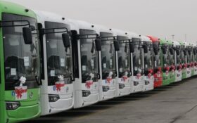 اضافه شدن ۷ دستگاه اتوبوس به ناوگان حمل‌ونقل عمومی رشت