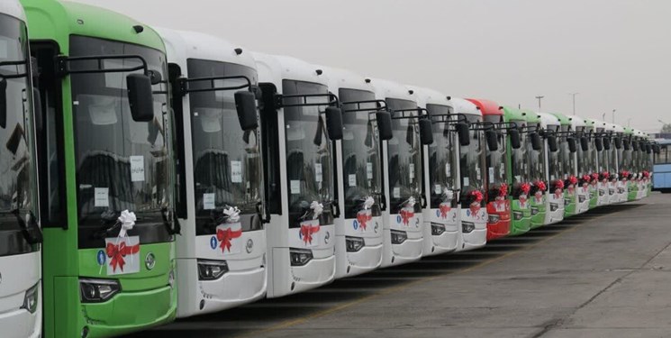 اضافه شدن ۷ دستگاه اتوبوس به ناوگان حمل‌ونقل عمومی رشت