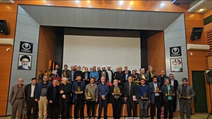 دومین همایش تجلیل از ذاکرین و پیرغلامان حسینی در آستارا برگزار شد