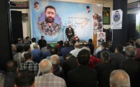 برگزاری مراسم بزرگداشت اولین سالگرد شهید مدافع امنیت «حمزه علی‌نژاد»