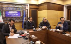 برگزاری جلسه شورای سازمان مشاغل شهری شهرداری با حضور شهردار رشت