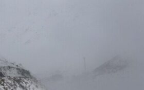 بارش شدید برف و کولاک در ارتفاعات گیلان